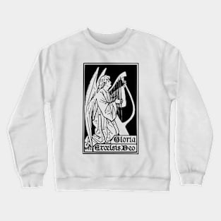 Celestial Harmony of Angelic Beauty Crewneck Sweatshirt